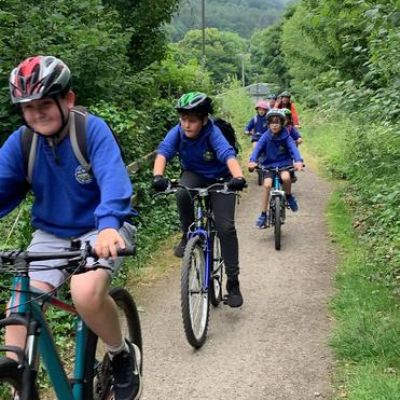 Cycle to School Event